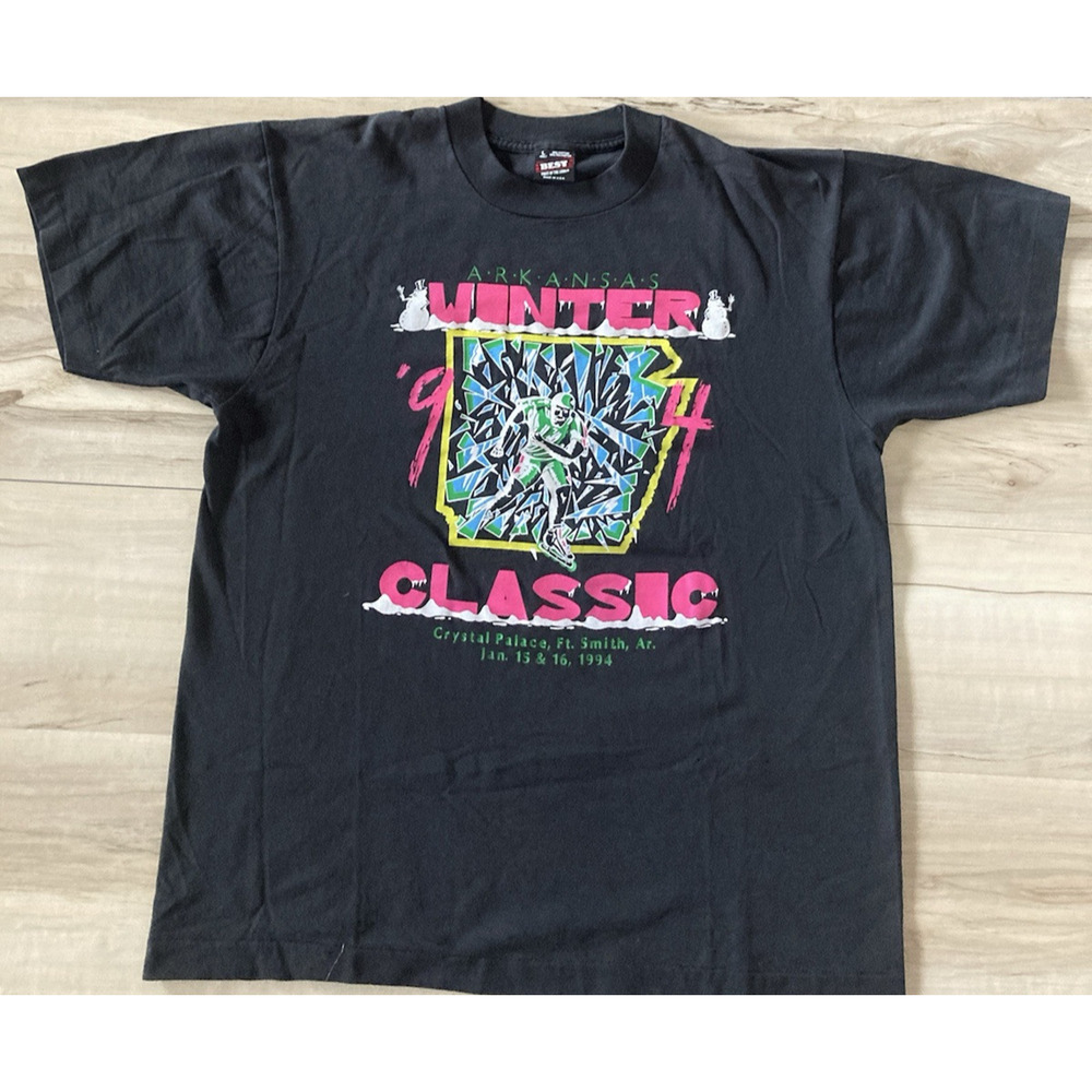 Vintage 1994 Arkansas Winter Classic Roller Skating Size Large